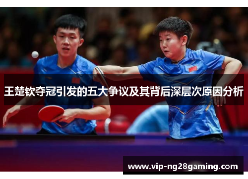 王楚钦夺冠引发的五大争议及其背后深层次原因分析